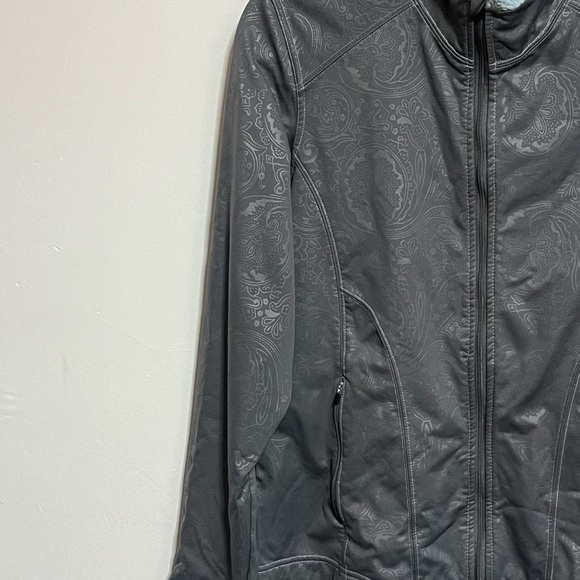 Athleta Floral Imperfection Jacket Sz Med - Picture 3 of 10